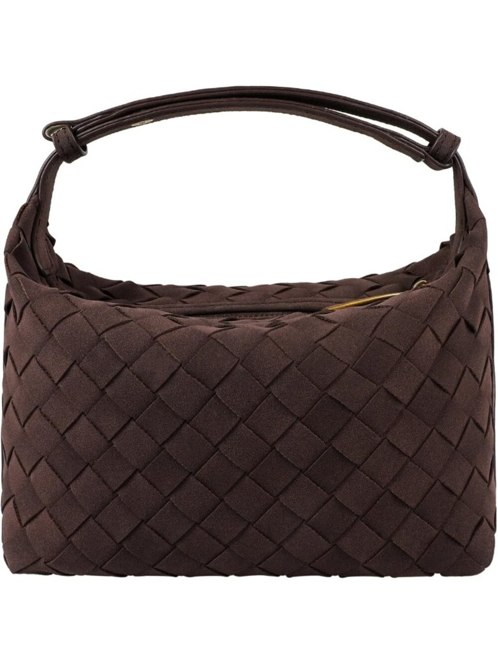Vintage Woven Suede Hobo Handbag for Women | Small Shoulder Purse Bag